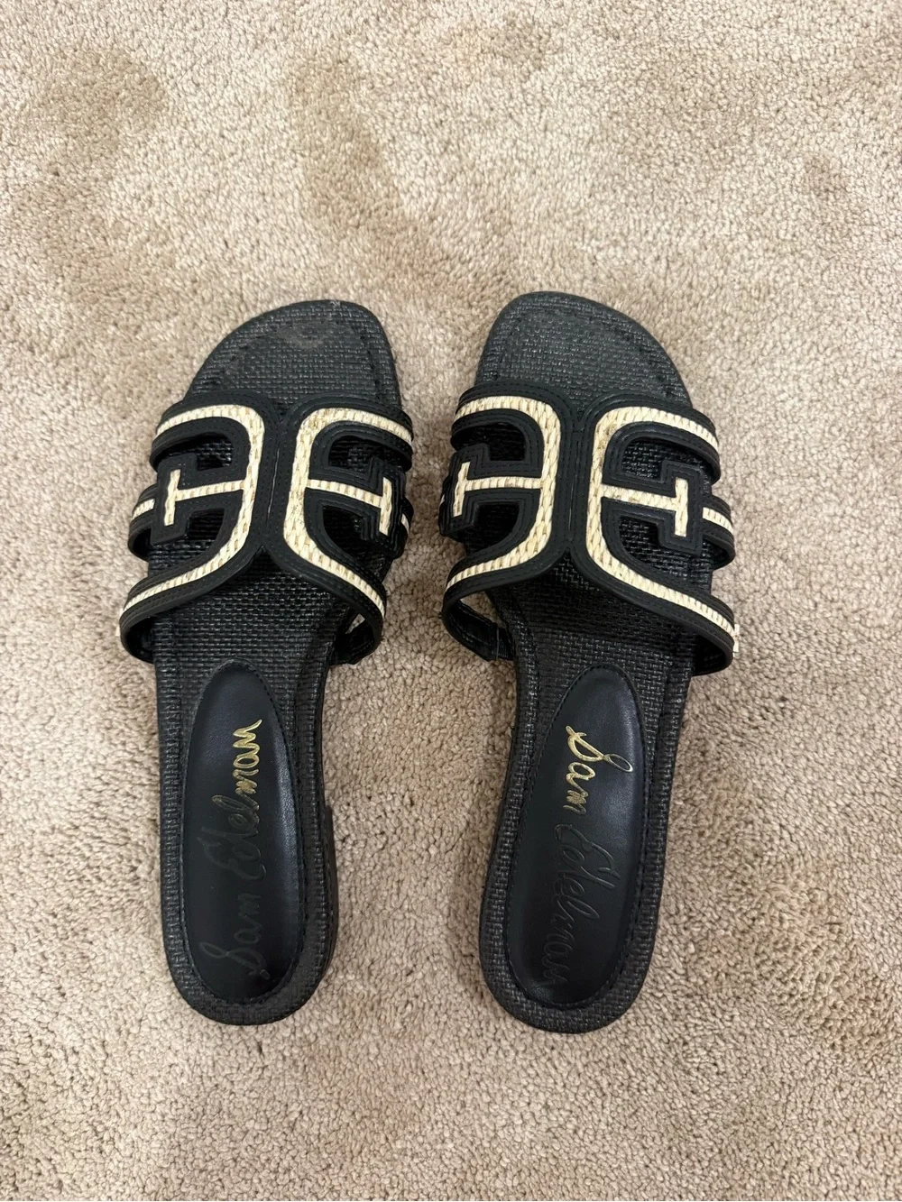 Sam Edelman black sandles